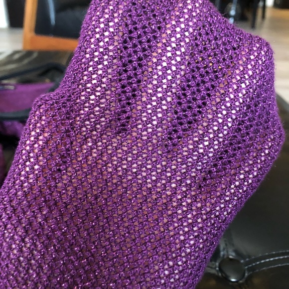 Express plum knit bodycon dress - Picture 4 of 7